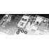 1/24 53 Chevrolet Corvette Roadster Model Set (kit, paints, brush and glue)