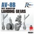 1/48 AV-8B Harrier II plus Next-Gen Landing Gears for UMa kits