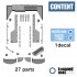 1/72 Leopard 2A4 Finnish Army Conversion Set for Meng kit