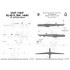 Decals for 1/48 RAAF/USAF RQ-4B Globle Hawk & RAAF MQ-4C Tritan Southern Cross II