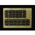 1/35 Photo-etched Engine Grill Screen for T34 Russian Tank kits