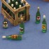 1/35 Champagne, Cognac E Wine Bottles with Crates