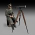 75mm Scale Erwin Rommel with Tripod Telescope