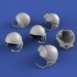1/35 Vietnam War US CVC T56 Helmets set (6pcs)