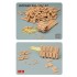 1/35 Workable Track Links for LEOPARD 2A5/A6/A7 (3D printed )