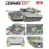 1/35 German Leopard 2A7V Main Battle Tank with Workable Tracks