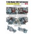 1/35 T-55A Tank Model 1981 Full Interior Kit with Workable Suspension and Tracks