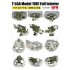 1/35 T-55A Tank Model 1981 Full Interior Kit with Workable Suspension and Tracks