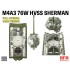 1/35 M4A3 76W HVSS Sherman with Full Interior [Clear Version]