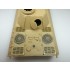 1/35 SdKfz. 171 Panther D Early Fan Cover with Grilles for Meng kit