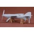 1/72 Piaggio PC-7 Wooden Trestle for SBS Model kits