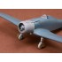 1/72 Fiat G.50/bis Engine & Cowling set for Fly kit
