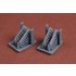 1/72 Messerschmitt Me-410 Exhausts for Airfix kit