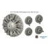 1/72 B-17G/Mk.III Engine Set for Airfix Kit (4pcs)