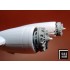 1/72 B-17G/Mk.III Engine Set for Airfix Kit (4pcs)