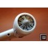 1/72 B-17G/Mk.III Engine Set for Airfix Kit (4pcs)