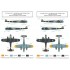 1/48 WWII Hungarian Air Force Dornier Do-215 Decals for ICM kits