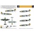 Decals for 1/48 WWII Messerschmitt Bf-109 G-10 in Hungarian Service