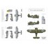 1/72 WWII Finnish Air Force Polikarpov I-153 Chaika Decals for ICM/Smer kit