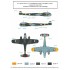 1/72 WWII Hungarian Air Force Dornier Do-215 Decals for ICM kits