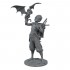 1/24 (75mm) World Fantasy Miniatures - Ulhu, Dragon Trainer