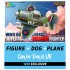 British Combo Toon: Tiger Model Supermarine Spitfire, Harry Cane Figure & Dog