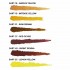Scalecolor Artist Acrylic Paint Set - Deep Red (12 Tubes, Each: 20ml)