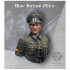 1/10 Blaue (Blue) Division Officer Bust (with peaked cap & campaign helmet)