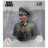 1/10 Blaue (Blue) Division Officer Bust (with peaked cap & campaign helmet)