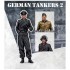 1/72 War Front German Tankers (1 figure & 2 busts)