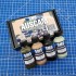 Acrylic Lacquer Paints Set - Australian Camo Disruptive & Interiors Updated (4x 30ml)