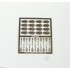 1/24 Hood Pins for Modern Sports Cars (1 Photo-Etched Sheet)