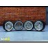 1/24 BBS LeMans 19" Wheels Set 