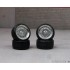 1/24 BBS RS 16" Wheels and Tyres Set (4 Wheels + 4 Tyres)