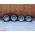 1/24 17" Fifteen 52 Outlaw 001 Wheels w/Bridgestone Tyres