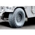 1/35 Modern HMMWV MT/R 24-bolt Sagged Wheel set for Academy/ICM kits