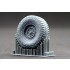 1/35 Modern HMMWV MT/R 12-bolt Sagged Wheel set for Academy/ICM kits