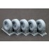 1/35 Modern HMMWV MT/R 12-bolt Sagged Wheel set for Academy/ICM kits