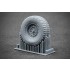 1/35 Modern HMMWV MT 12-bolt Sagged Wheel set for ICM/Academy kits