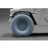 1/35 Modern HMMWV MT 12-bolt Sagged Wheel set for ICM/Academy kits