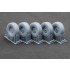 1/35 Modern HMMWV MT 12-bolt Ordinary Wheel set for ICM/Academy kits
