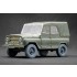 1/35 Modern UAZ 469 Sagged Wheel set for Trumpeter kits