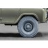 1/35 Modern UAZ 469 Sagged Wheel set for Trumpeter kits