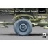 1/35 Modern ZU 23-2 Ordinary and sagged Wheel set for Trumpeter kits