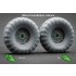 1/35 Modern BRDM 2 Ordinary Wheel set for Trumpeter kits