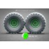 1/35 Modern Land Rover 88 7.5 Super Sagged Wheel set for AK-interactive kits