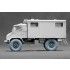 1/35 Modern Unimog 404 11.0R20 X v2 Sagged Wheel set for ICM/AK/Revell kits