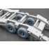 1/35 Modern ChMZAP-5247G Semi-trailer Sagged Wheel set for Trumpeter kits