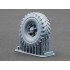 1/35 Modern ChMZAP-5247G Semi-trailer Ordinary Wheel set for Trumpeter kits