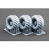 1/35 Archer FH77BW TWIN 428 Weighted Wheel set for HobbyBoss kit